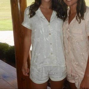 Plum Pretty Sugar White Pajama Set